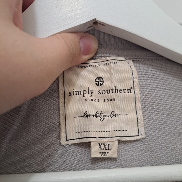Simply Southern Quarter Zip XXL NWT - Picture 6 of 9